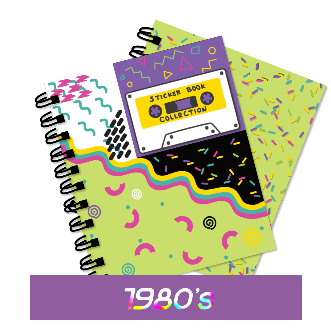 Sticker Books by the Decade