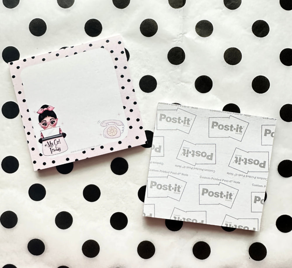 My Girl Friday Official Post-It® Sticky Notepads