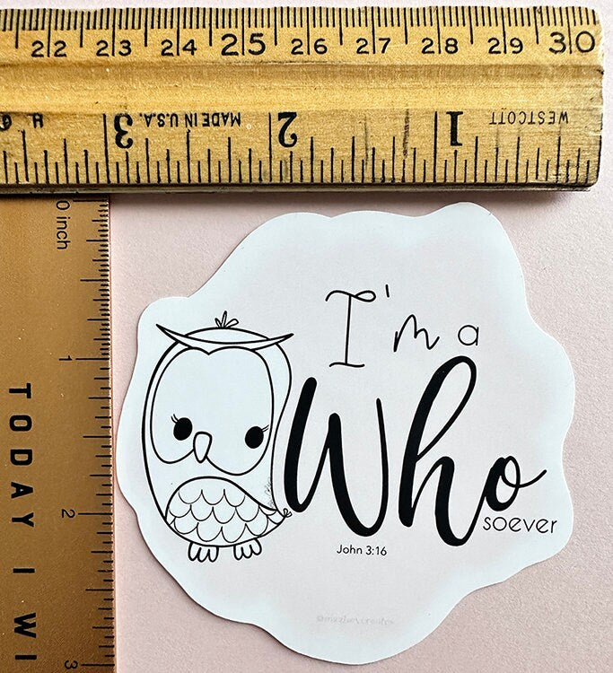 I'm A Whosoever Matte Vinyl Die-Cut Sticker