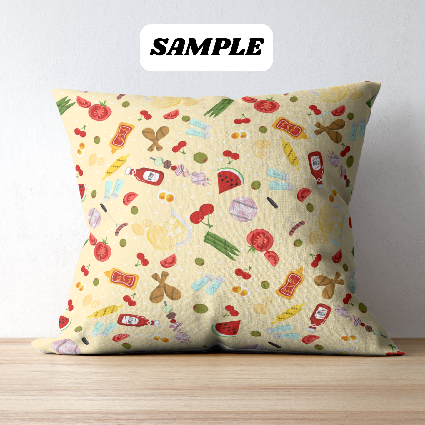 Retro Grillin' Pattern - Digital Download