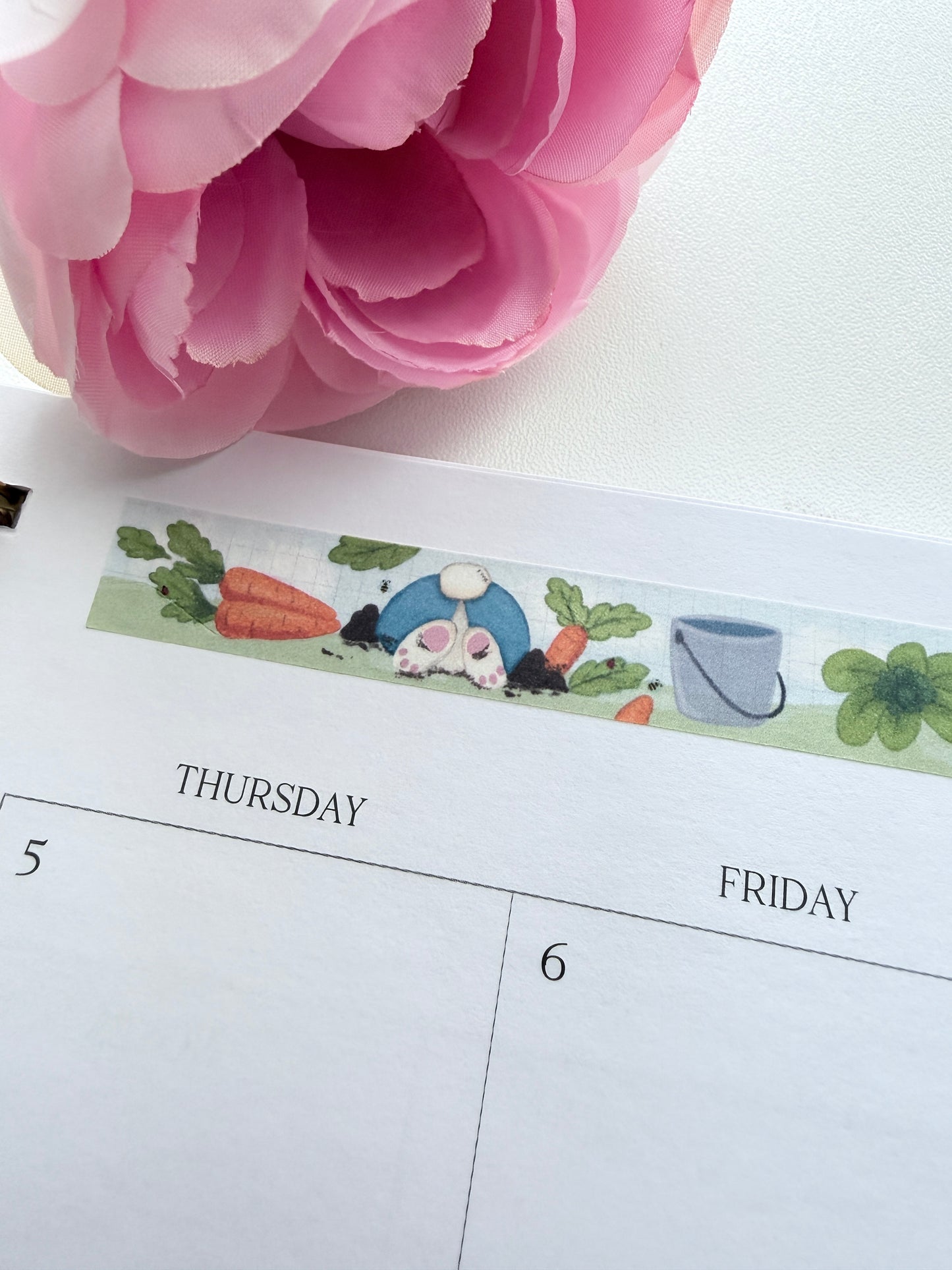 Spring Washi Strips - Sticker Sheet