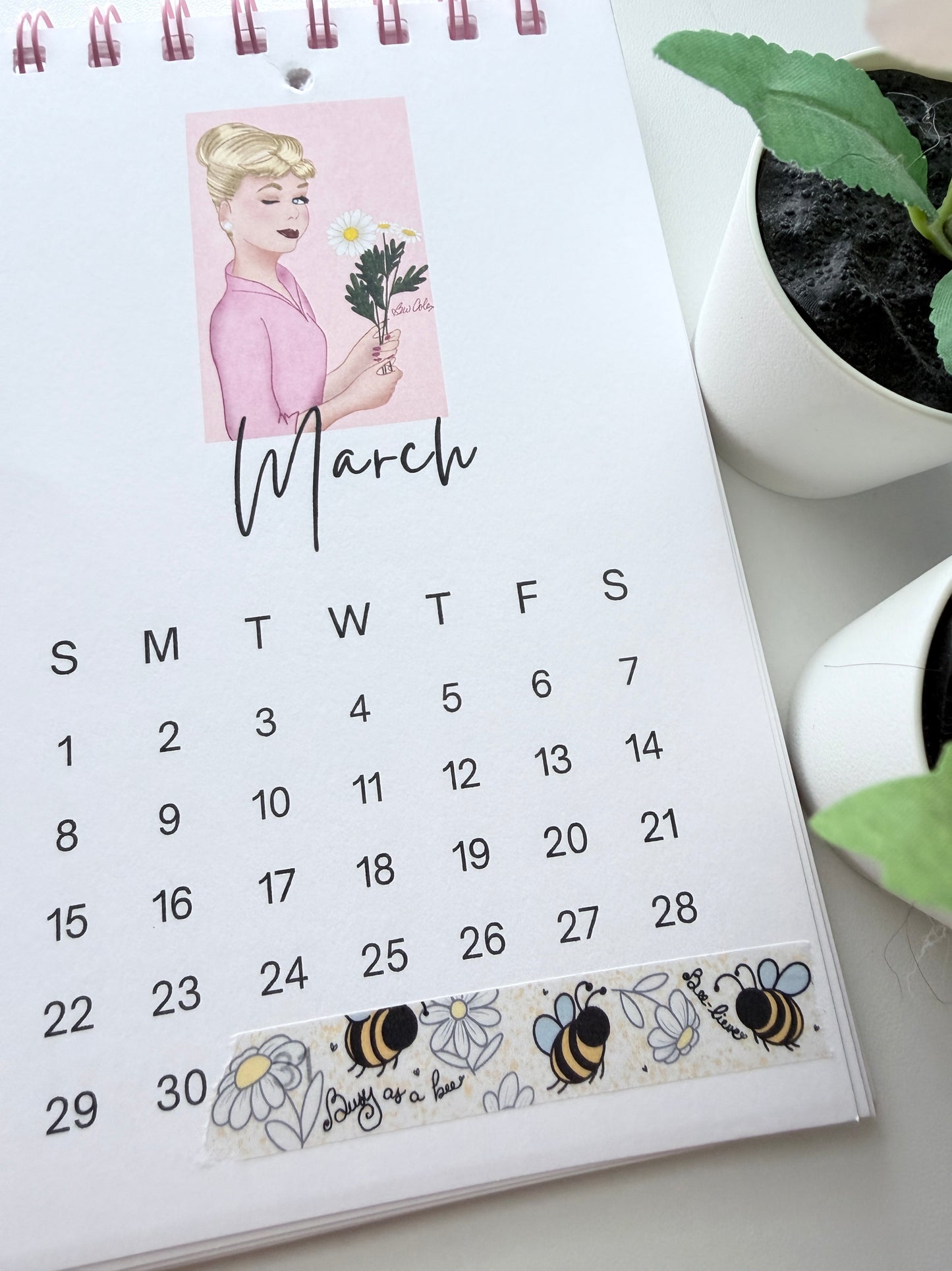 Spring Washi Strips - Sticker Sheet