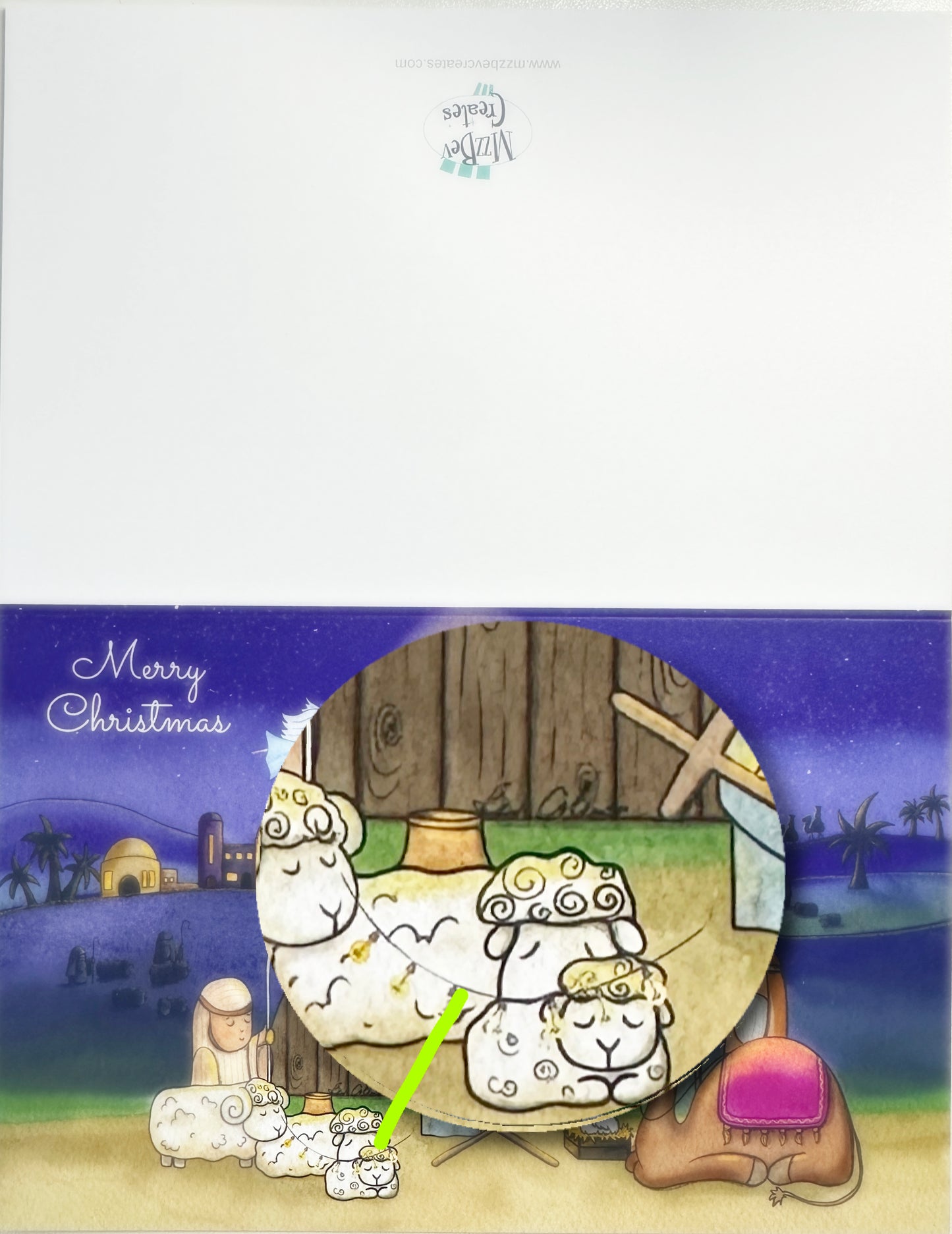 Seconds - Manger to the Cross Nativity Greeting Card