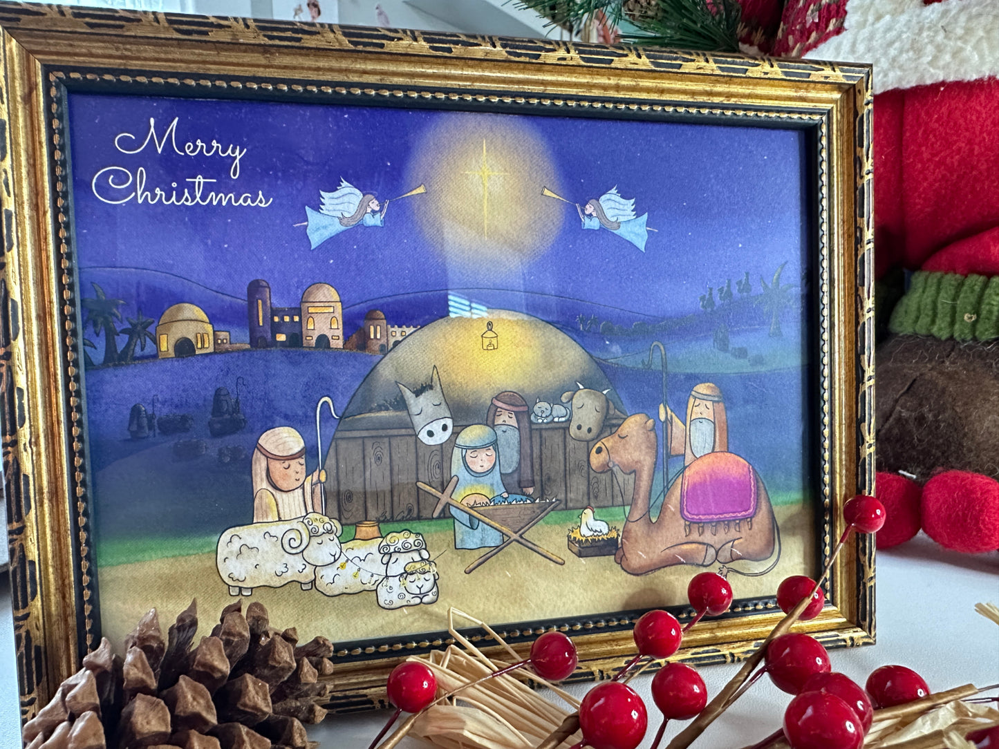 Seconds - Manger to the Cross Nativity Greeting Card