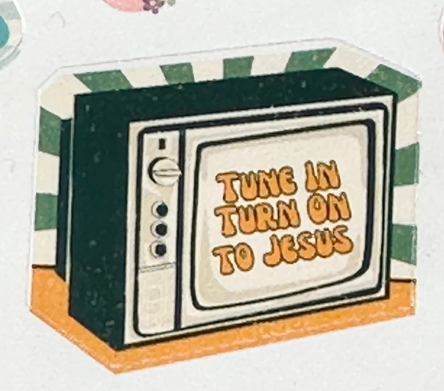 Jesus Movement Sticker Sheet Hippie Age, Groovy Vibe