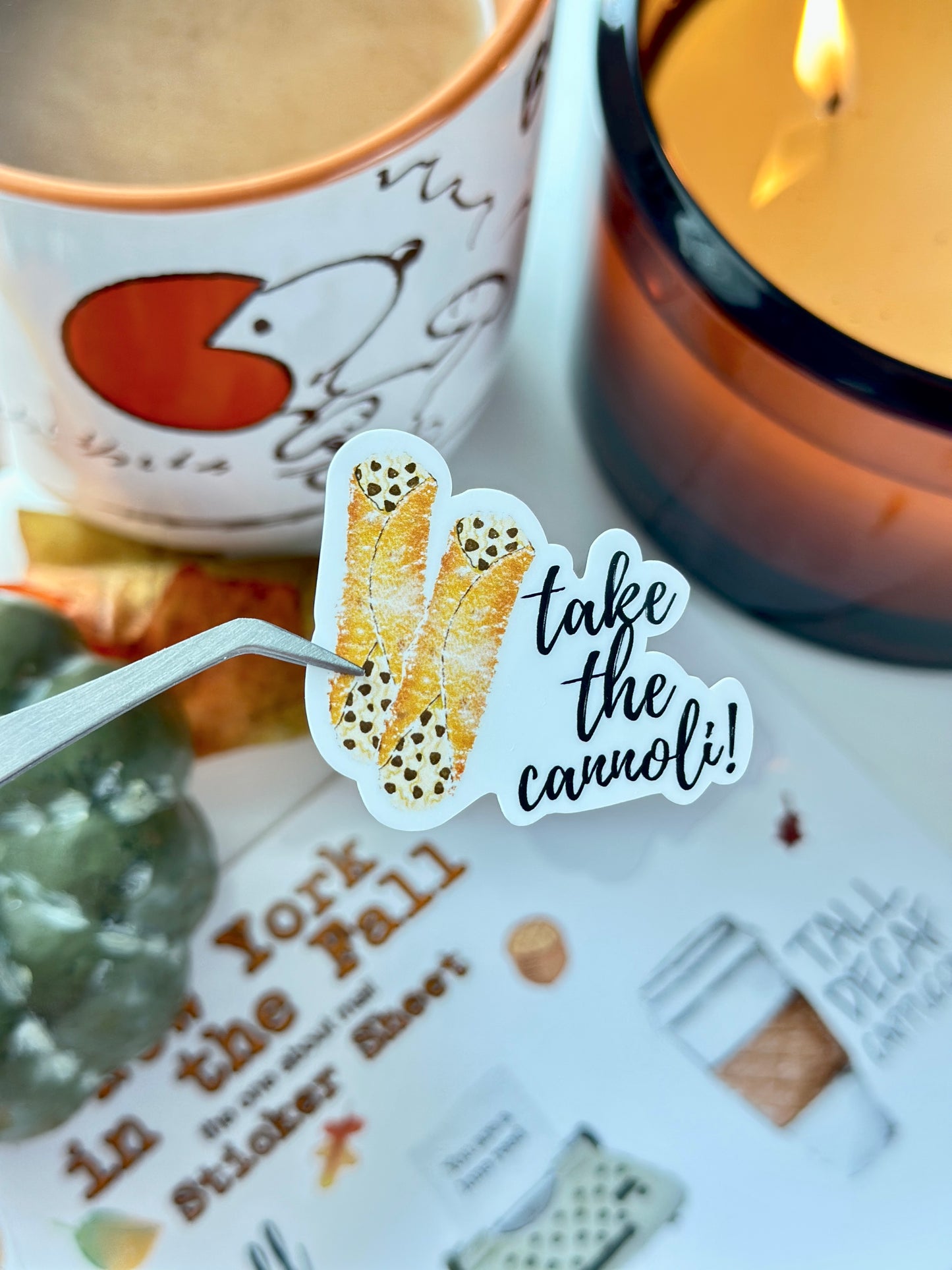 New York in the Fall, the One About Mail, Sticker Sheet