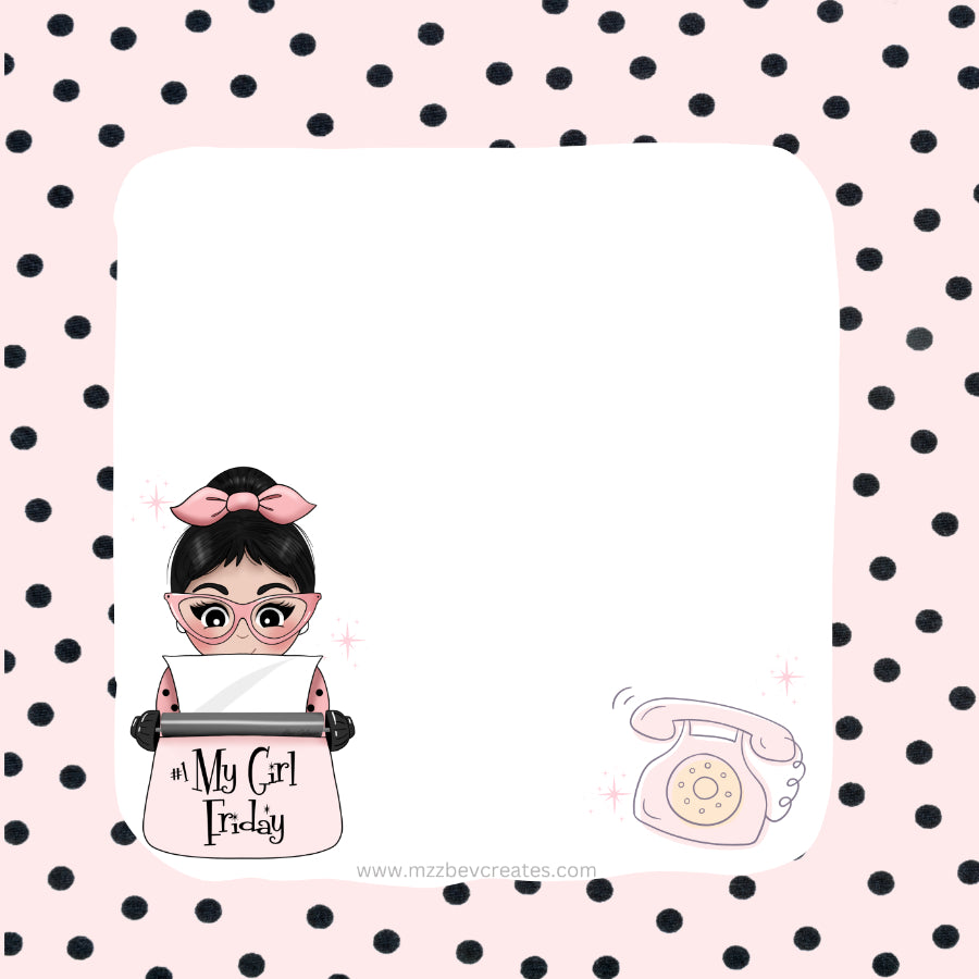 My Girl Friday Official Post-It® Sticky Notepads
